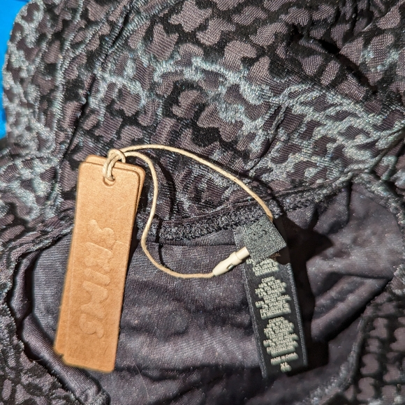 SKIMS Bodysuit NWT Velvety Burnout Logo size XL - Picture 11 of 17